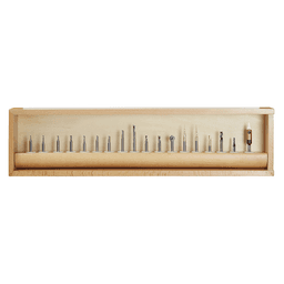 18-Piece CNC Aluminum Cutting Advanced Router Bit Collection, 1/4" Shank - Alt Image 1