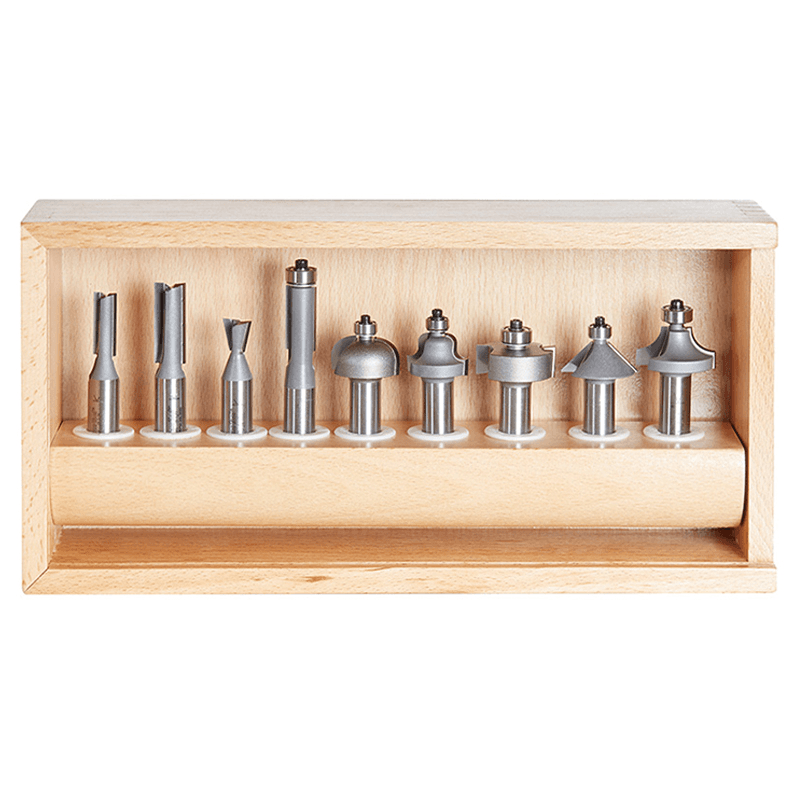 11-Piece Profile Router Bit Set, 1/2" Shank - Main Image