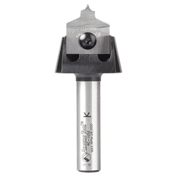 AMS-216 4-Piece Tru Point Roundover Insert CNC System Router Bit, Set, 1/2" Inch Shank Alt 2 - Image