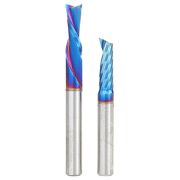 AMS-242-K 2-Piece CNC Spektra Extreme Tool Life Coated Signmaking Router Bit, Pack IV, 1/4" Shank Alt 1 - Image
