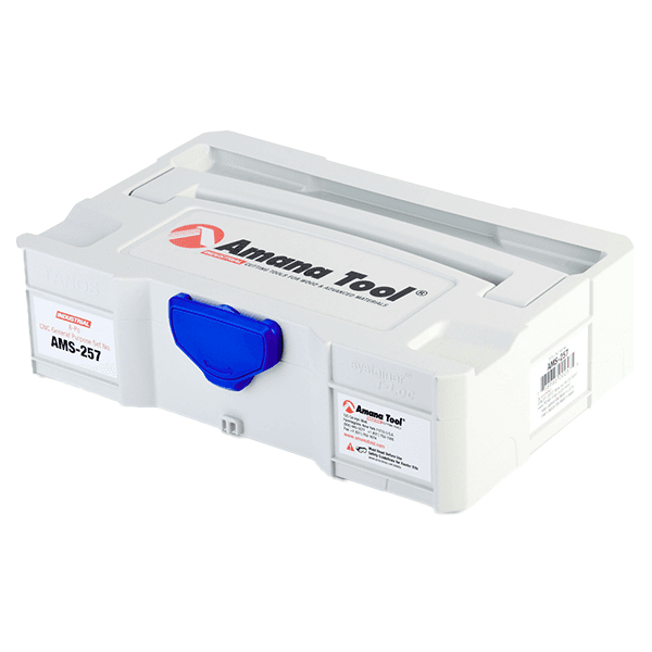 8-Piece CNC General Purpose Router Bit Set, 1/4" Shank Alt 5 - Image