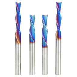 4-Pieces CNC Solid Carbide Spektra Extreme Tool Life Coated General Purpose, 1/4" Shank Alt 1 - Image