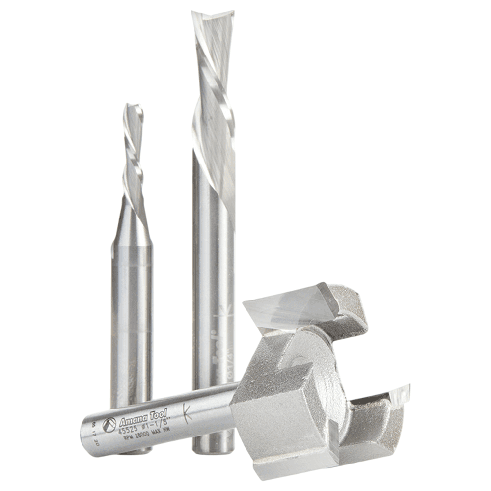 CNC General Purpose Set, 1/4" Shank Alt 1 - Image