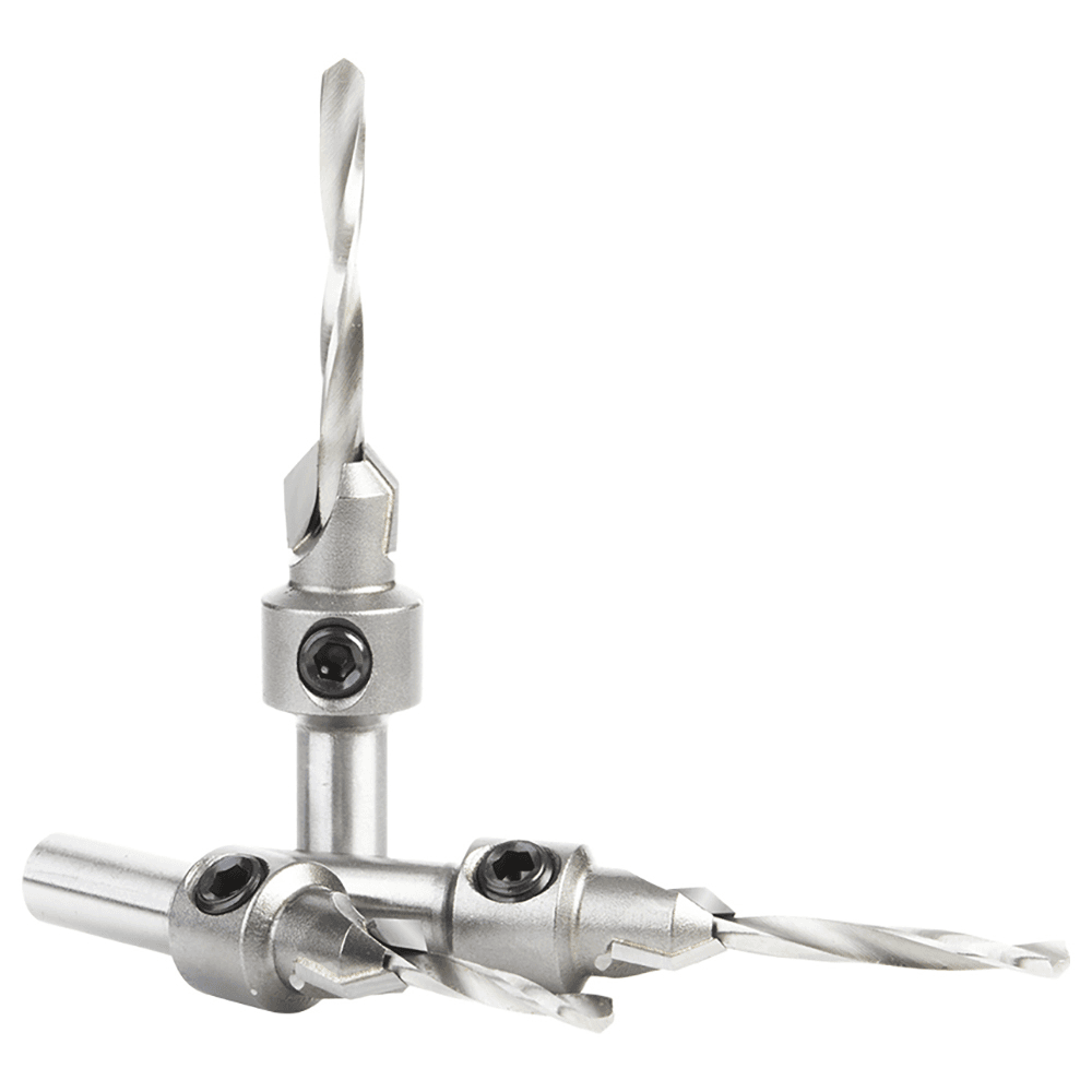AMS-623 3-Piece Round Shank Countersink Set Alt 1 - Image