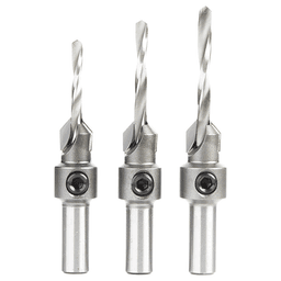 AMS-623 3-Piece Round Shank Countersink Set Main - Image