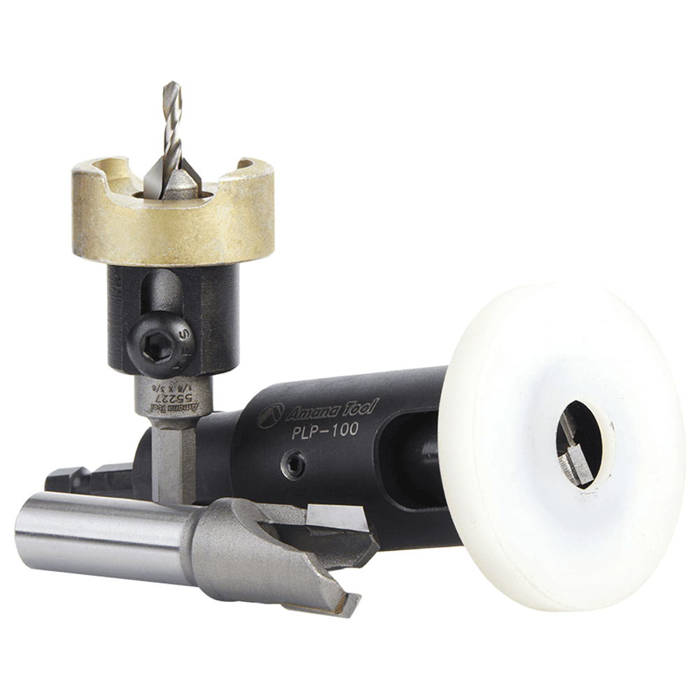 AMS-626 3-Piece Adjustable Depth-Stop No-Mar Countersink/Plug Planer/Plug Cutter Set Alt 1 - Image