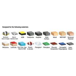 48-Piece Master Metric CNC Router Bit Collection with LED Illuminated/Mirrored Interior/Solid Wood Display Alt 2 - Image