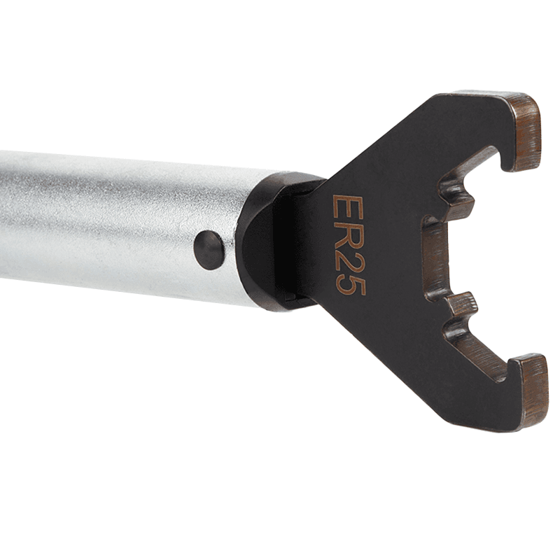 ATW-25 42mm x 15-1/2" Adjustable Torque Wrench for ER25 Collet Alt 2 - Image