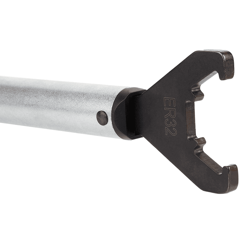 ATW-32 50mm x 15-1/2" Adjustable Torque Wrench for ER32 Collet Alt 2 - Image