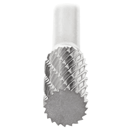 3/8" x 2-1/2" Double Cut Cylindrical Shape Burr Bit, 1/4" Shank - Alt Image 3