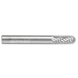 1/4" x 2" Cylinder Shape Double Cut Burr Bit, 1/4" Shank - Alt Image 1