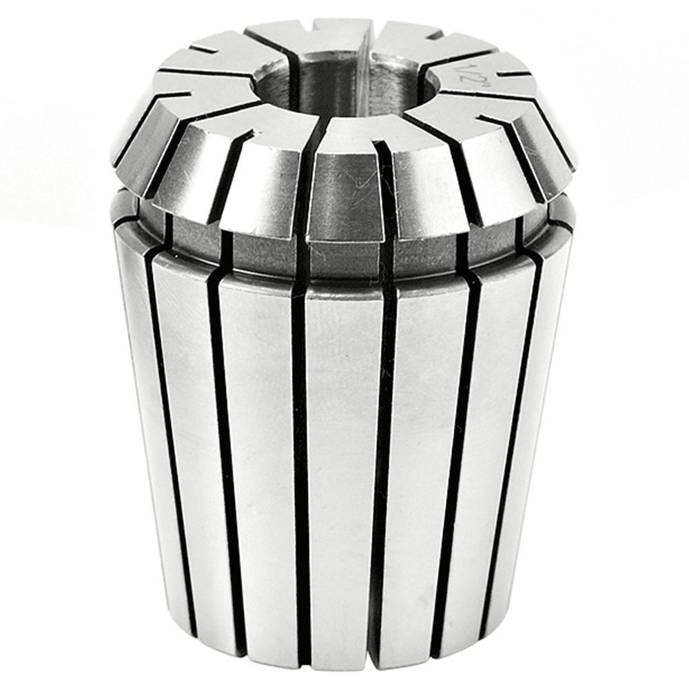 1/2" x 40mm CO-182 1/2 Dia CNC High Precision Spring Collet for ER32 Tool Holder Alt 1 - Image