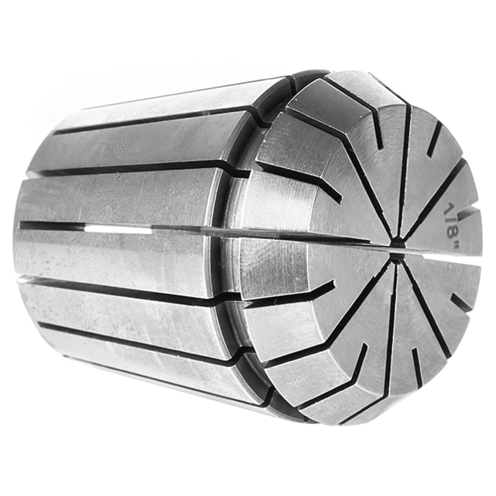 1/8" x 46mm CO-262 1/8 Dia CNC High Precision Spring Collet for ER40 Tool Holder Alt 2 - Image