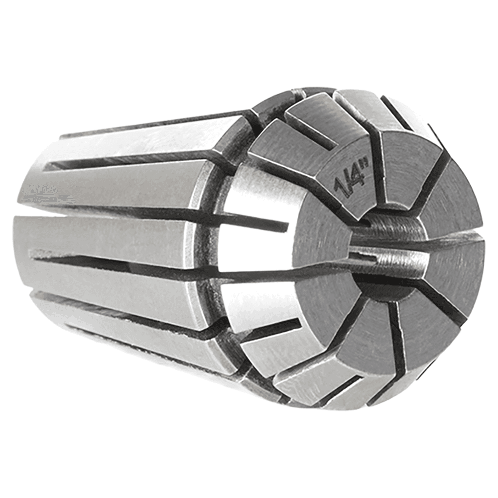 1/4" x 32mm CNC High Precision Spring Collet for ER20 Tool Holder Alt 2 - Image