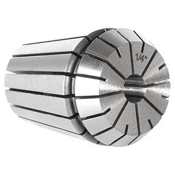 1/4" x 34mm CNC High Precision Spring Collet for ER25 Tool Holder Alt 2 - Image