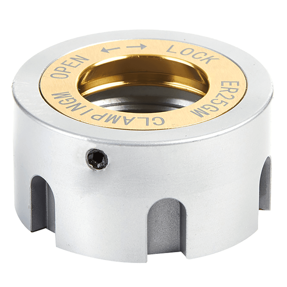 CON-ER25M 35mm CNC Collet Nut for Standard ER25M Main - Image