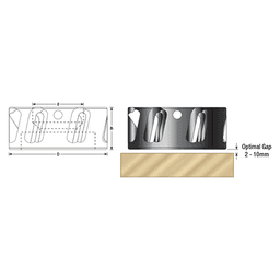 DCE-05 98mm Dust/Chip Extraction Nut System Alt 1 - Image