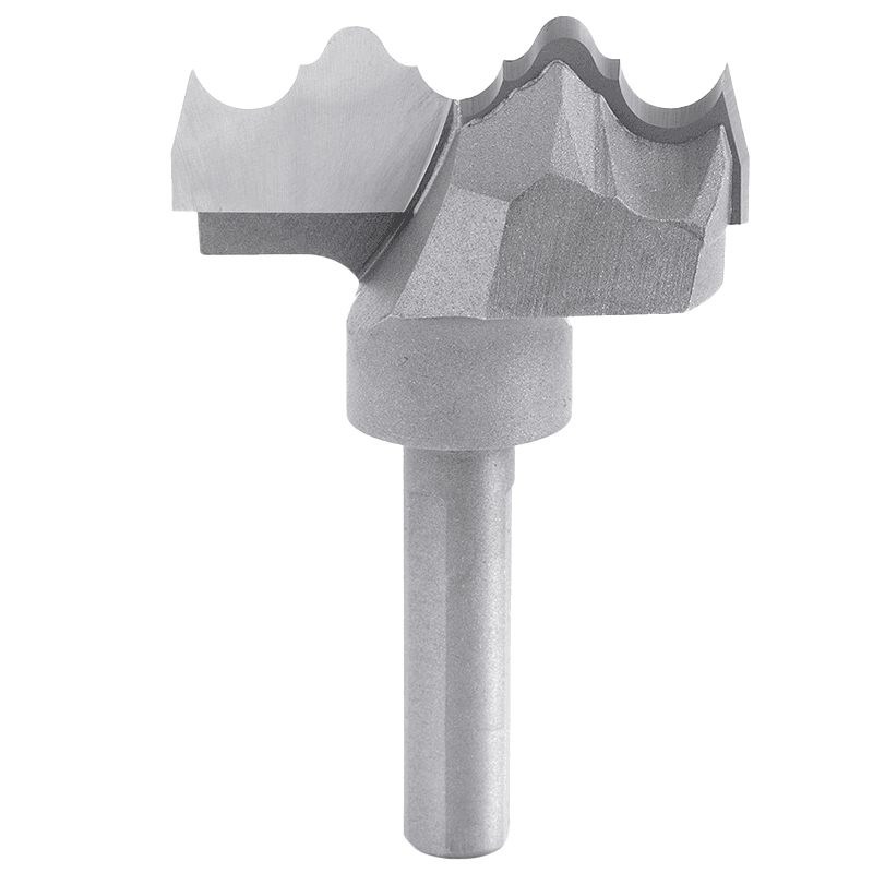 2-1/2" x 2-7/8" Rosette Router Bit, 3/8" Shank - Main Image