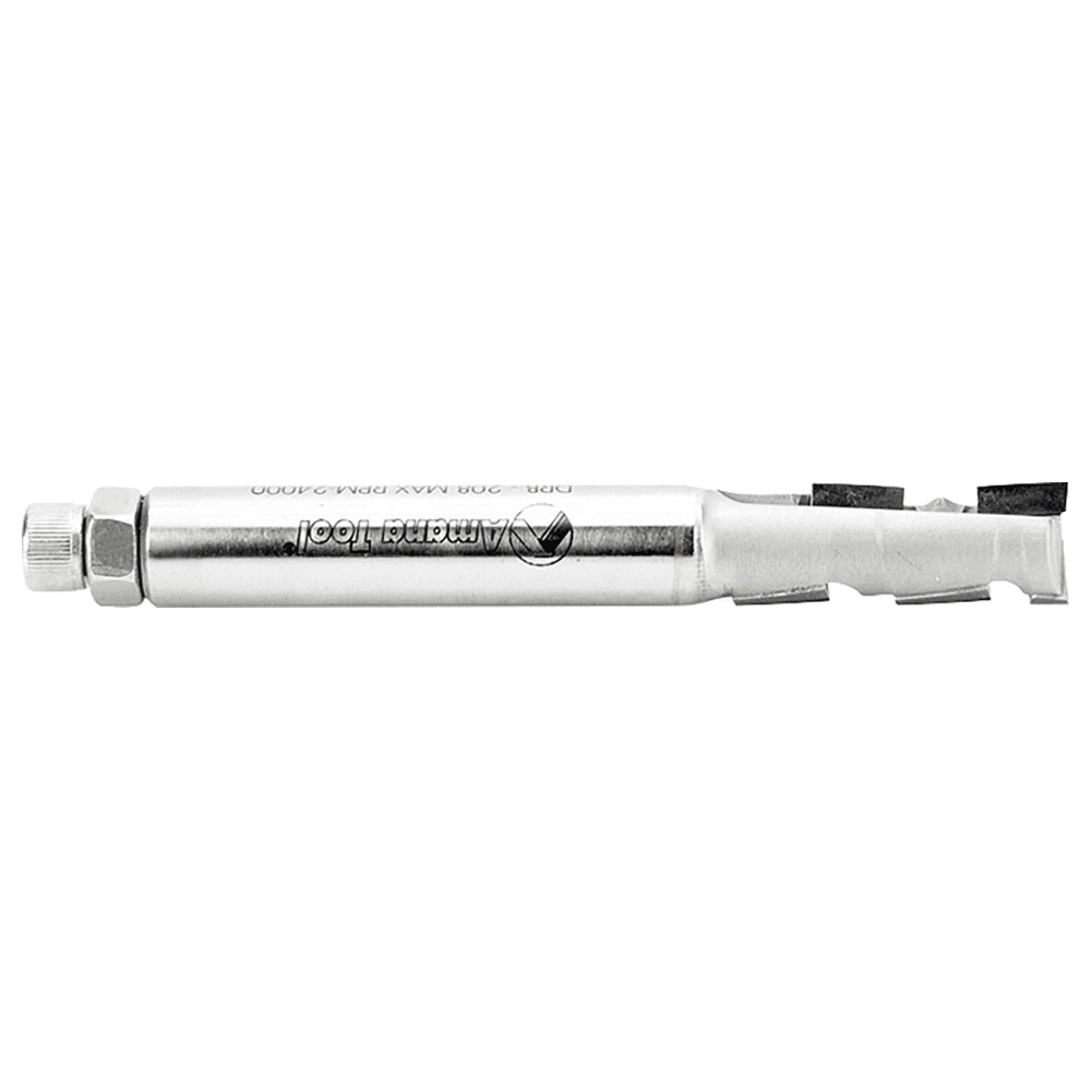 DRB-208 1/2" x 1-3/8" CNC Tipped Compression Up/Down Shear R/H Direction Router Bit, 2-Flute, 1/2" Shank Alt 2 - Image