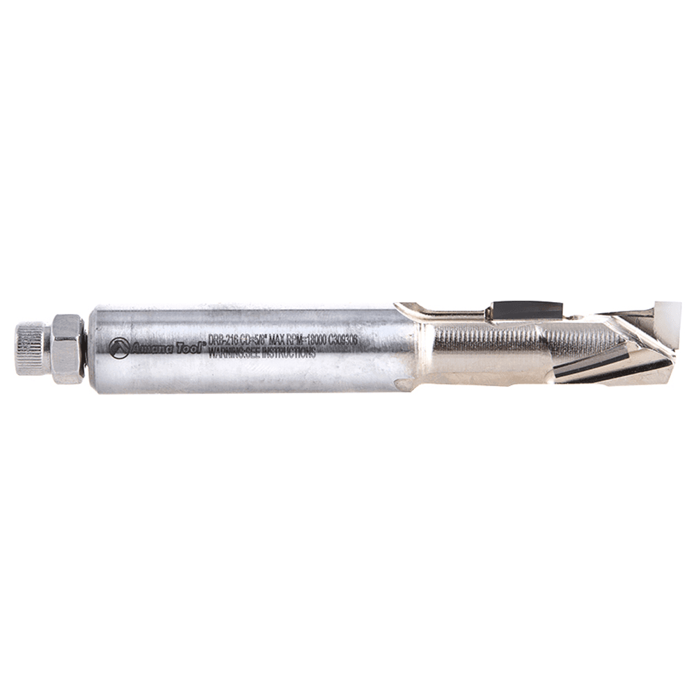 DRB-216 5/8" x 1-5/8" CNC Tipped Compression Up/Down Shear R/H Direction Router Bit, 2-Flute, 5/8" Shank Alt 2 - Image