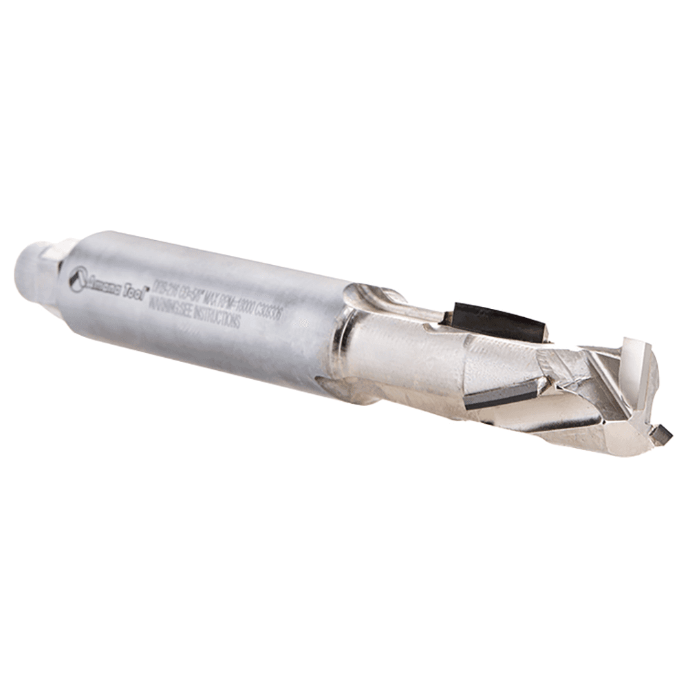 DRB-216 5/8" x 1-5/8" CNC Tipped Compression Up/Down Shear R/H Direction Router Bit, 2-Flute, 5/8" Shank Alt 3 - Image