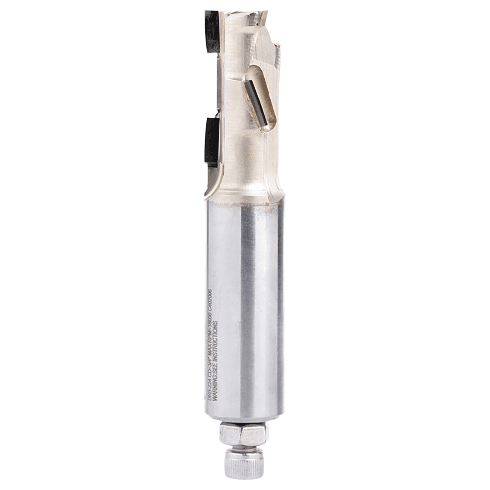 DRB-224 3/4" x 1-3/8" CNC Tipped Compression Up/Down Shear R/H Direction Router Bit, 2-Flute, 3/4" Shank Main - Image
