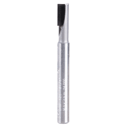 1/4" Dia x 1/2" Straight Plunge Down-Shear Polycrystalline Diamond Tipped Router Bit, Single Flute, 1/4" Shank Main - Image