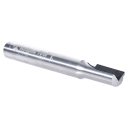 3/8" Dia x 5/8" Straight Plunge Down-Shear Polycrystalline Diamond Tipped Router Bit, Single Flute, 3/8" Shank Alt 3 - Image