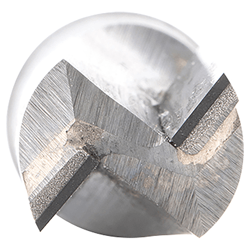1/2" Dia x 5/8" Straight Plunge Down-Shear Polycrystalline Diamond Tipped Router Bit, 2 Flute, 1/2" Shank Alt 5 - Image