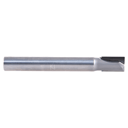 1/2" Dia x 3/4" Polycrystalline Diamond Tipped Straight Plunge Bit, Double Flute, 1/2" Shank Alt 2 - Image