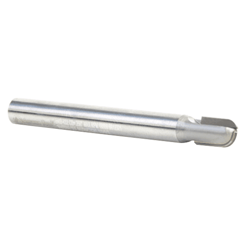 1/4" Dia x 3/8" CNC Polycrystalline Diamond Ball Nose Bit1/8" Radius, 1/4" Shank, 2-1/2" Long, 2 Flute, Router Bit Alt 3 - Image