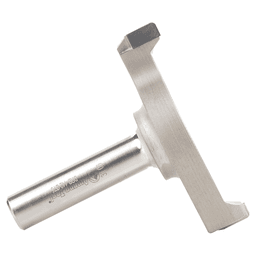 3" Dia x 10mm Polycrystalline Diamond (PCD) Tipped CNC Spoilboard Surfacing, Rabbeting, Flycutter, Slab Leveler/Surface Planer, 1/16" Radius, 1/2" Shank Alt 3 - Image