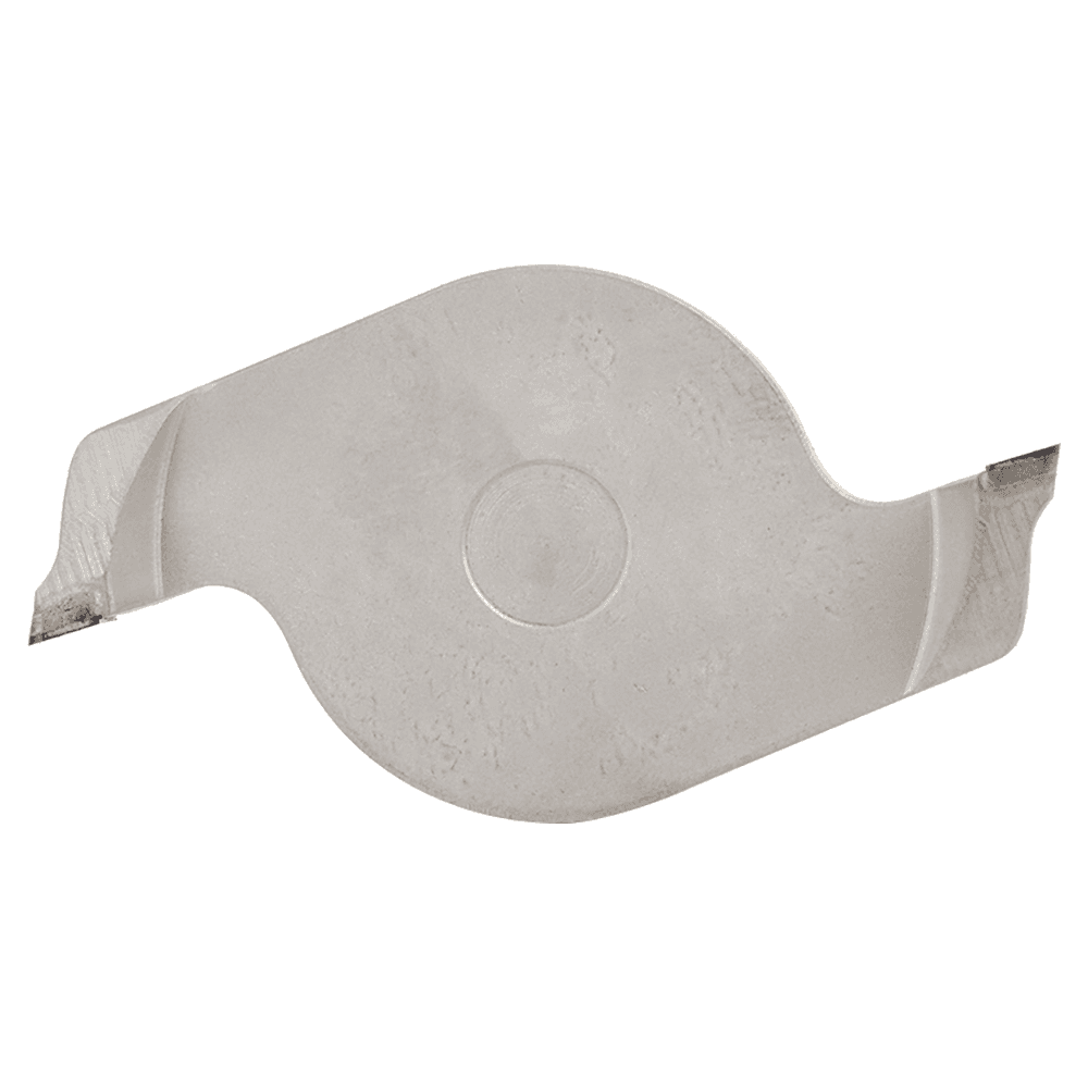 3" Dia x 10mm Polycrystalline Diamond (PCD) Tipped CNC Spoilboard Surfacing, Rabbeting, Flycutter, Slab Leveler/Surface Planer, 1/16" Radius, 1/2" Shank Alt 5 - Image