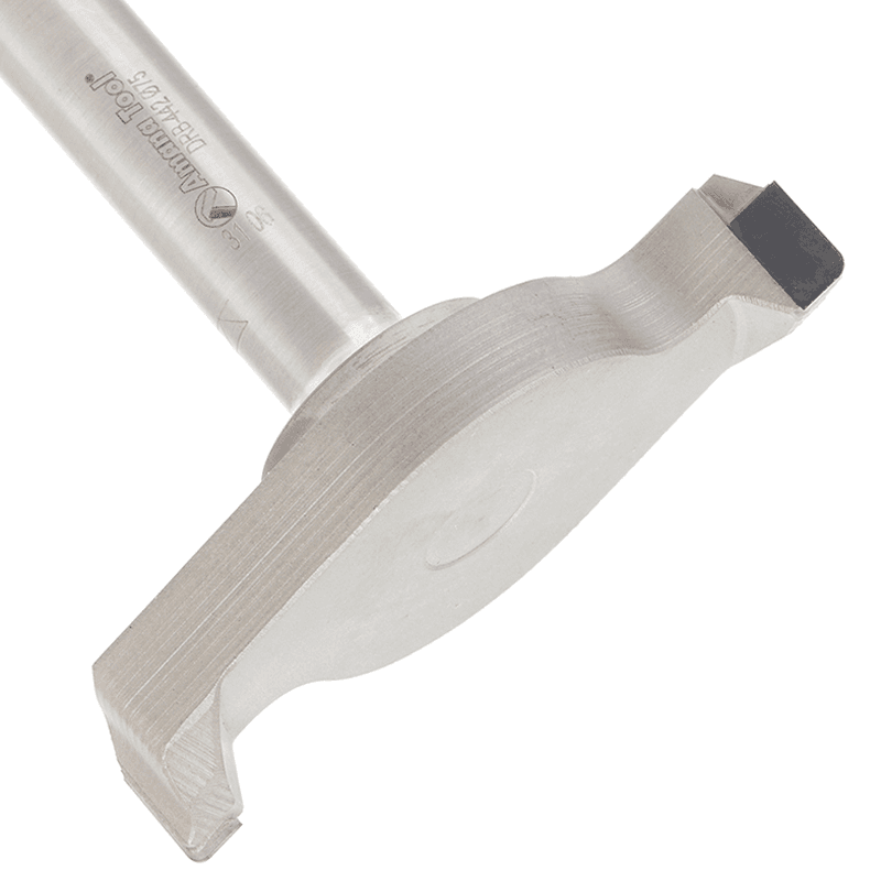 3" Dia x 10mm Polycrystalline Diamond (PCD) Tipped CNC Spoilboard Surfacing, Rabbeting, Flycutter, Slab Leveler/Surface Planer, 1/16" Radius, 1/2" Shank Alt 6 - Image