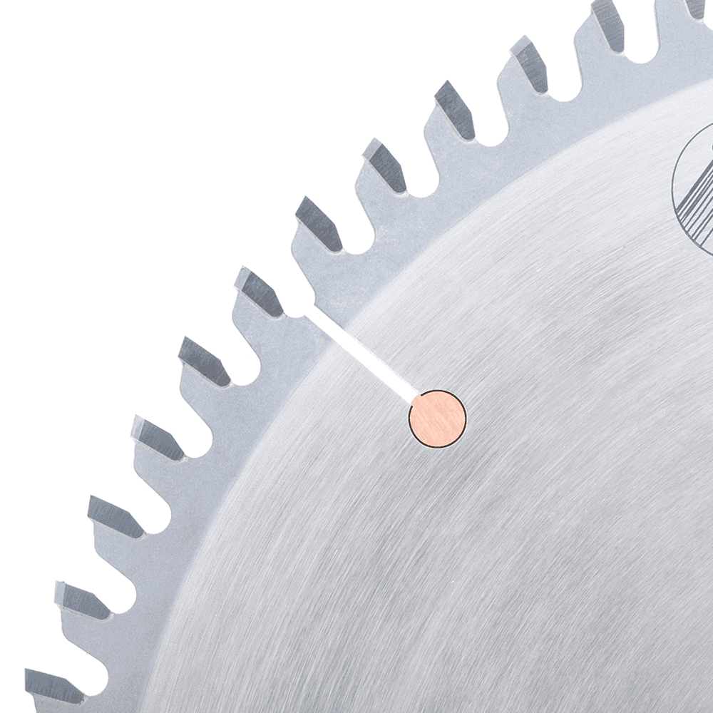 10" x 72 Teeth Ditec Saw Blade, 30mm Bore Diameter - Alt Image 1