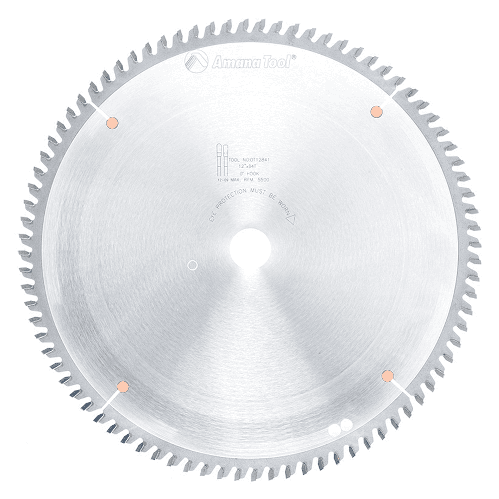 12" x 84 Teeth Ditec Solid Surface Saw Blade - Main Image