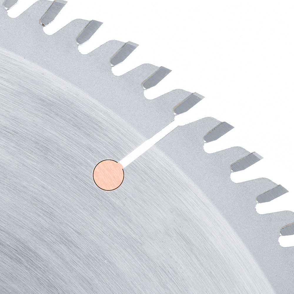 12" x 96 Teeth Cross-Cut Sliding Table Saw Blade - Alt Image 1