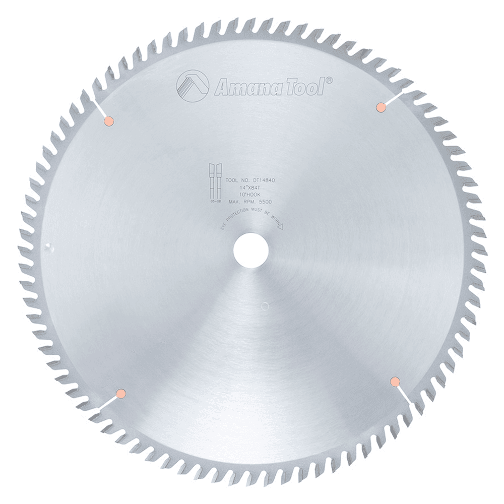 14" x 84 Teeth Rip/Cross-Cut Sliding Table Saw Blade - Main Image