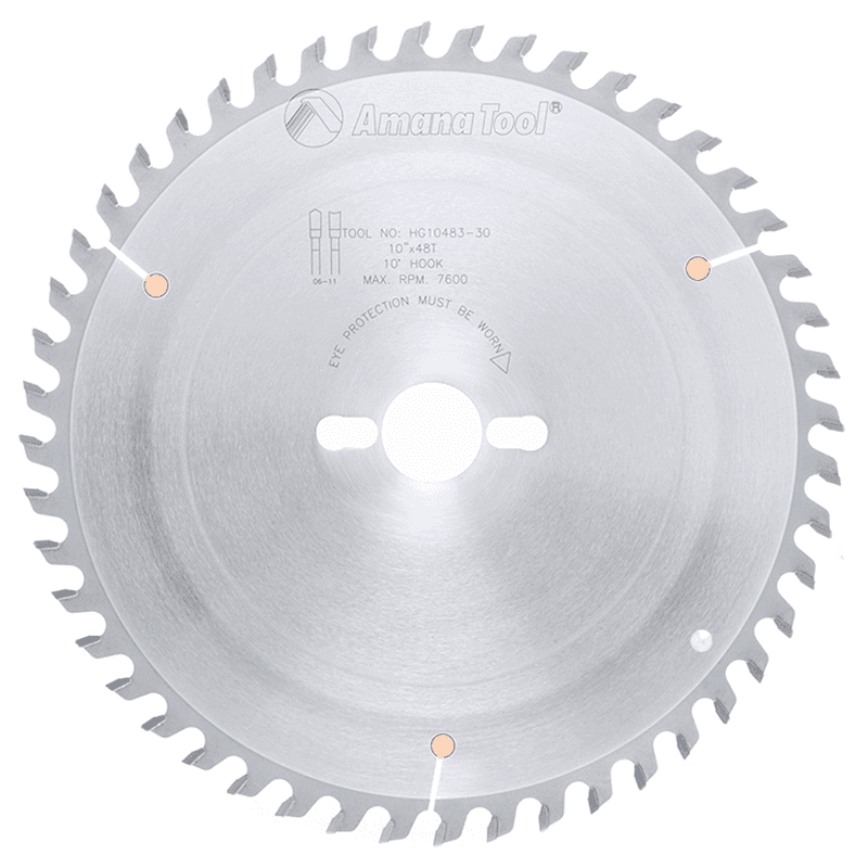 10" x 48 Teeth Panel Saw Blade - Main Image