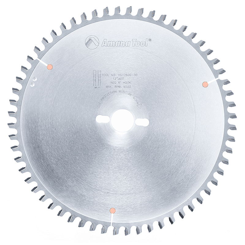 12" x 60 Teeth Holz-Her Panel Saw Blade - Main Image