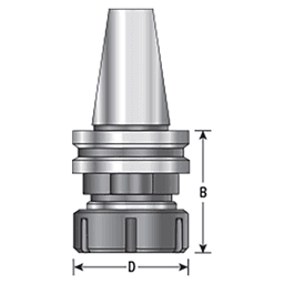 HO-116 50mm ISO30 Tool Holder Alt 1 - Image