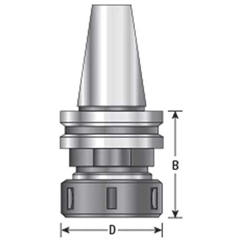 HO-120 63mm ISO30 Tool Holder Alt 1 - Image
