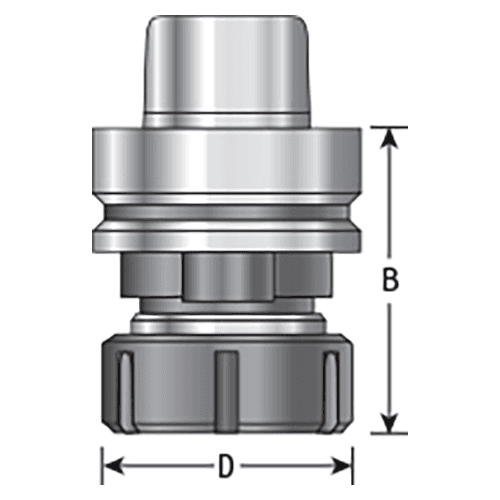 HO-136 63mm HSK63F Tool Holder Alt 1 - Image