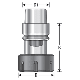 1-5/8" HSK32E Collet Chuck for Multicam Machines Alt 1 - Image