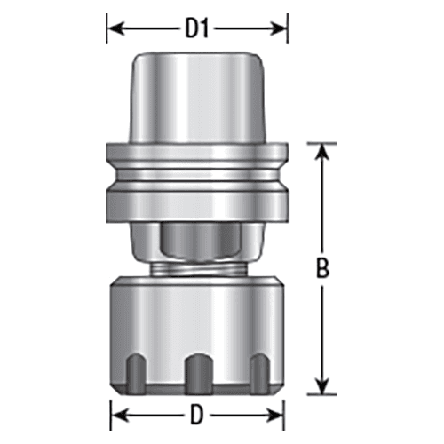 7/8" Collet Chuck for Multicam Machines Alt 1 - Image