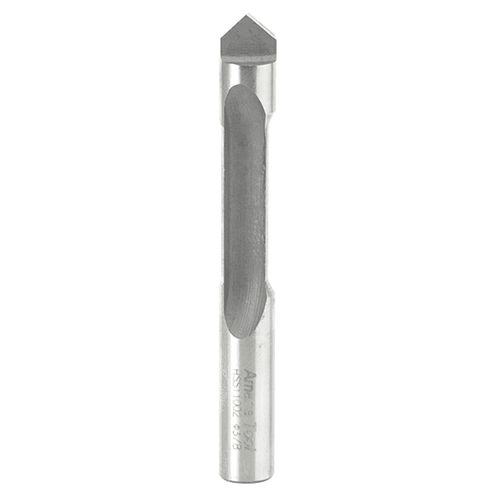 3/8" x 3-1/8" Straight Panel Pilot Bit, 1-Flute, 3/8" Shank - Main Image