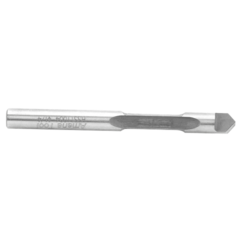 1/4" x 2-3/4" Straight Panel Pilot Bit, 1-Flute, 1/4" Shank - Alt Image 1