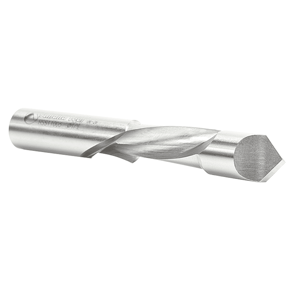 1/2" x 3-1/2" Spiral Panel Pilot Bit, 1-Flute, 1/2" Shank - Alt Image 2