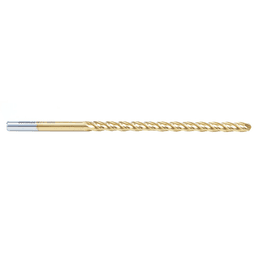 1/4" x 6" Foam Cutting Ball End Extended TiN Coated Up-Cut CNC Spiral Router Bit, 4-Flute, 1/4" Shank - Alt Image 1