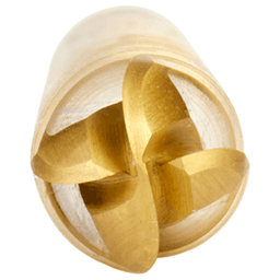 1/2" Dia x 10" Foam Cutting Ball End Extended Reach TiN Coated Up-Cut Spiral Router Bit, 4-Flute, 1/2" Shank Alt 3 - Image